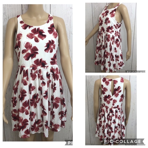 Anthropologie Entro Floral Fit & Flare Dress - Picture 9 of 11